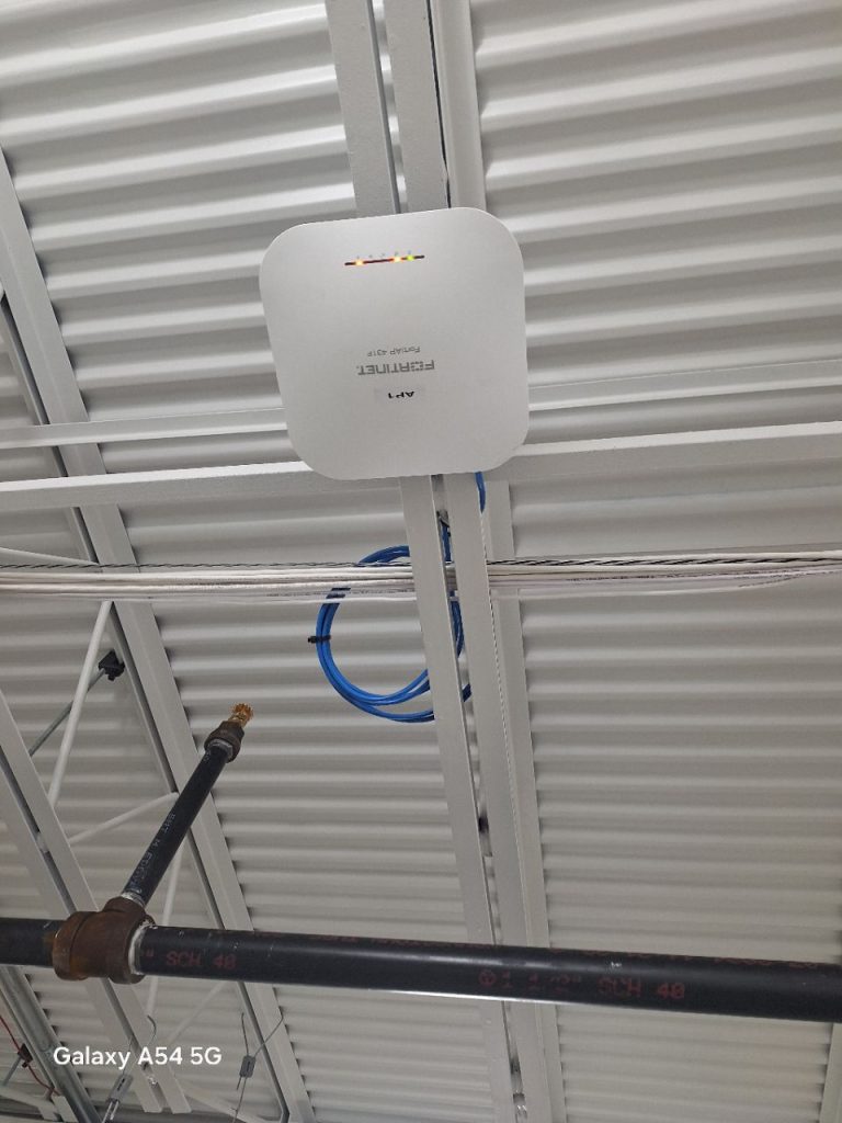 Network Installation Fairfield OH Access Points (APs) installed
