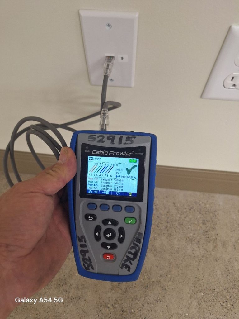 Network Installation Fairfield OH Cable testings