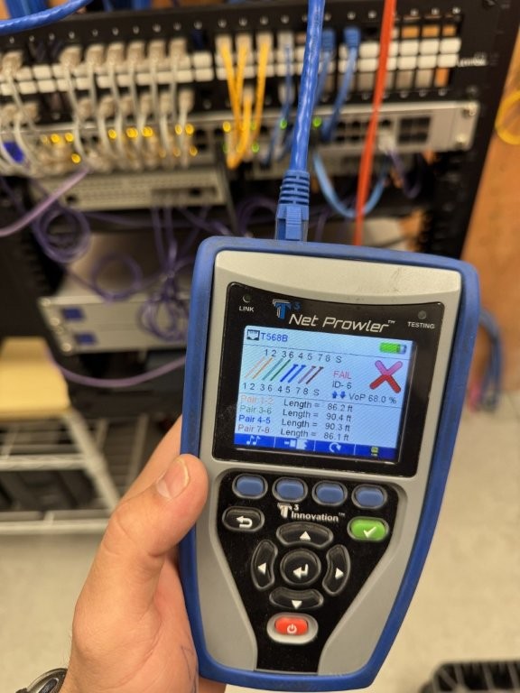Cat6 cable testing Huntsville AL