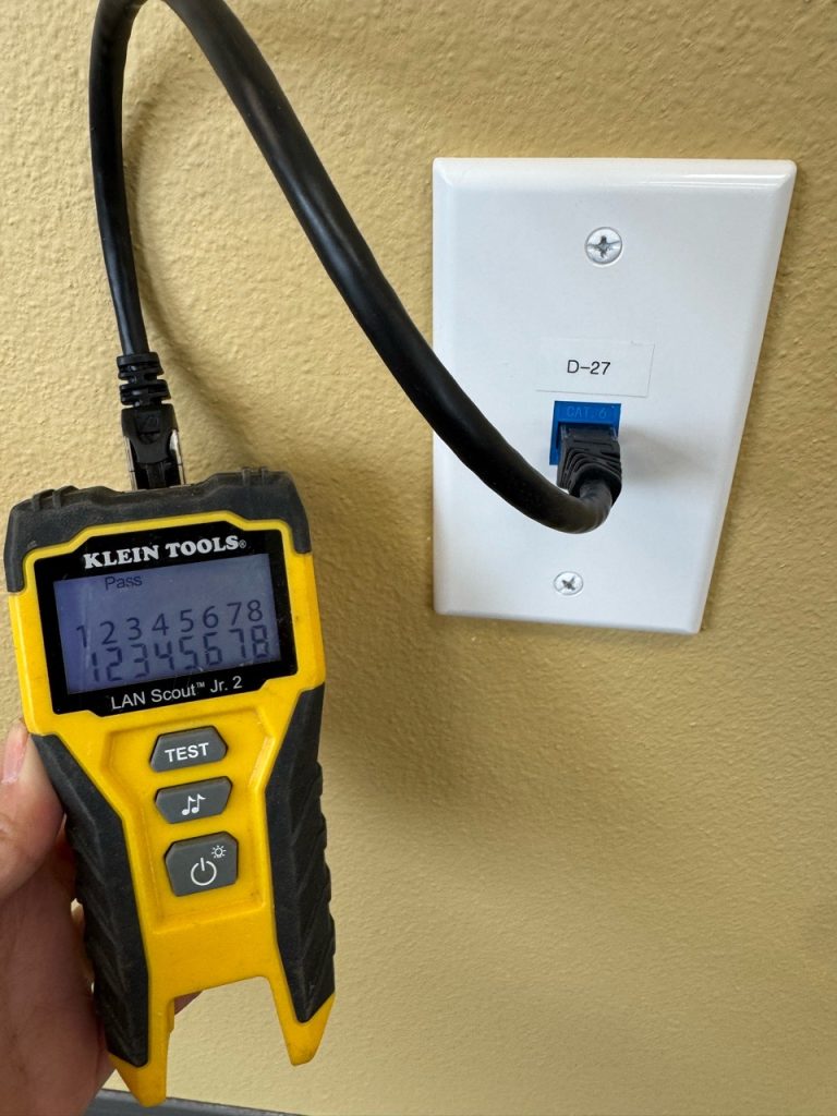 CAT5 CAT6 Cable Testing Saint Charles MO