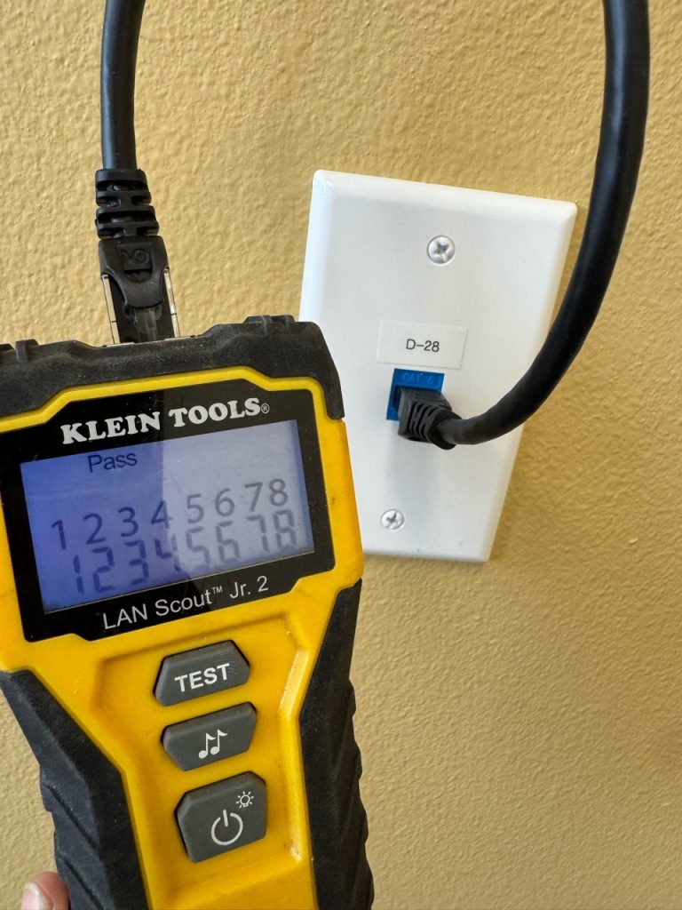 CAT5 CAT6 Cable Testing Saint Charles MO