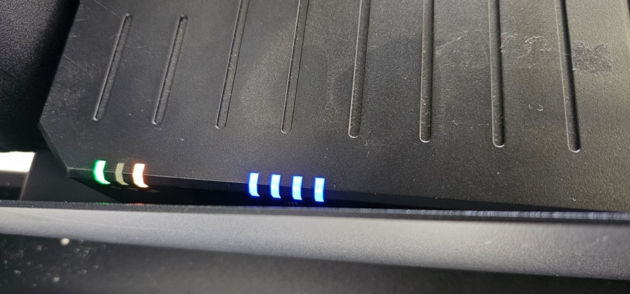 Modem connected