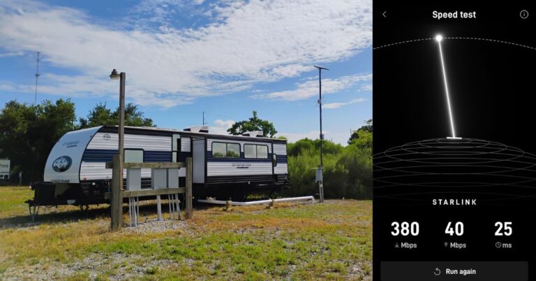 RV Park Starlink WiFi Internet